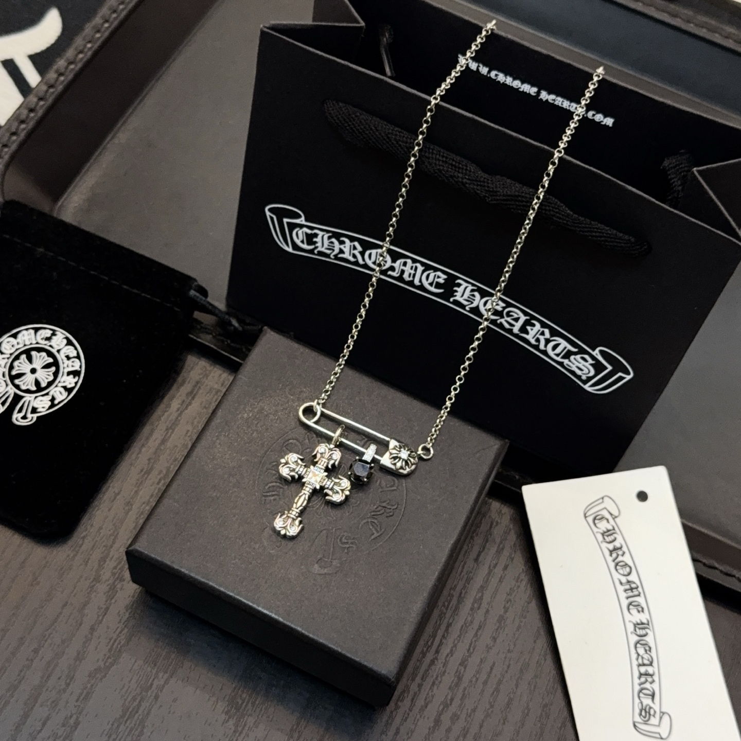 クロムハーツ「Chrome Hearts」シンプルペンダントネックレス - ユニセックス