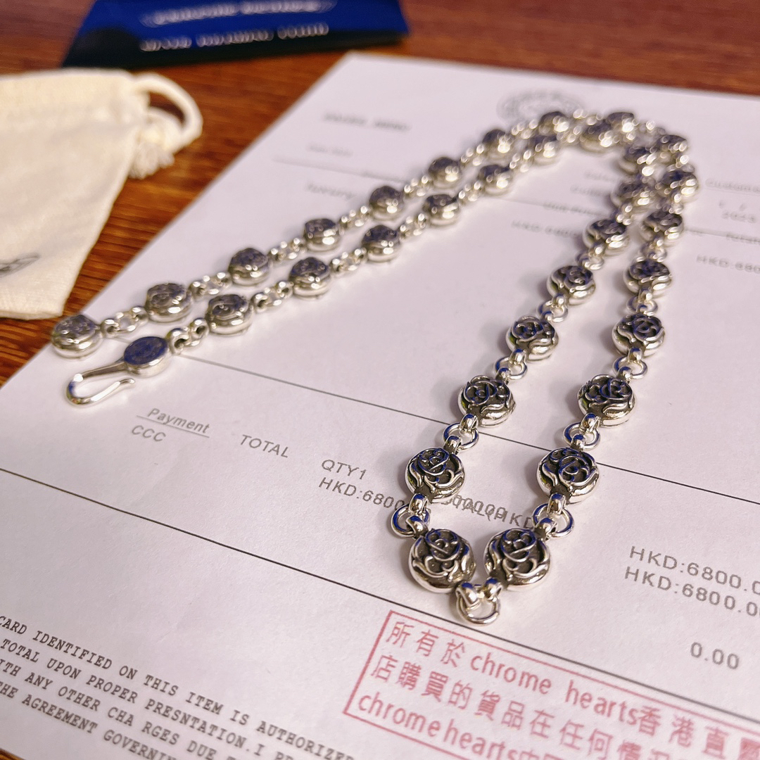 クロムハーツ「Chrome Hearts」シンプルペンダントネックレス - ユニセックス