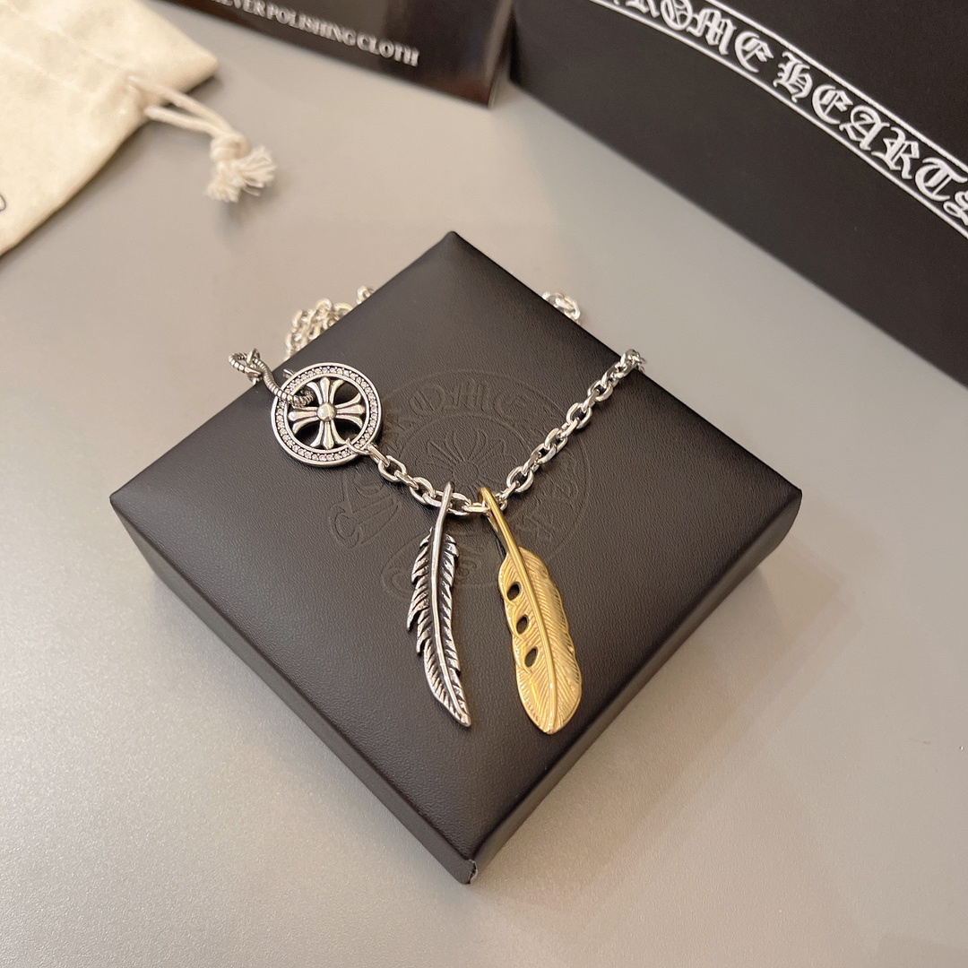 クロムハーツ「Chrome Hearts」シンプルペンダントネックレス - ユニセックス