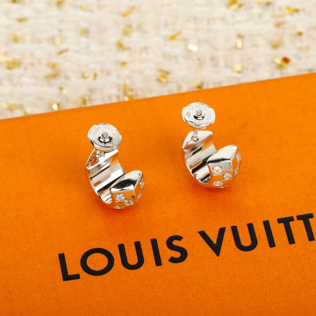 ルイ・ヴィトン「Louis Vuitton」ダイヤモンド・イヤリング