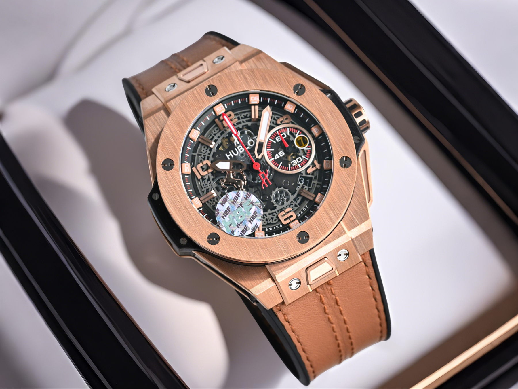 ウブロ「Hublot」ビッグバン ユニコ フラーリ クロノグラフ ウォッチ 45mm