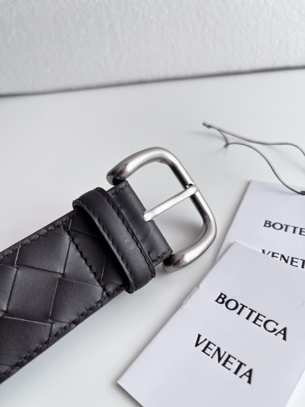 ボッテガ ヴェネタ「Bottega Veneta」 イントレッチオ ワイドベルト100CM