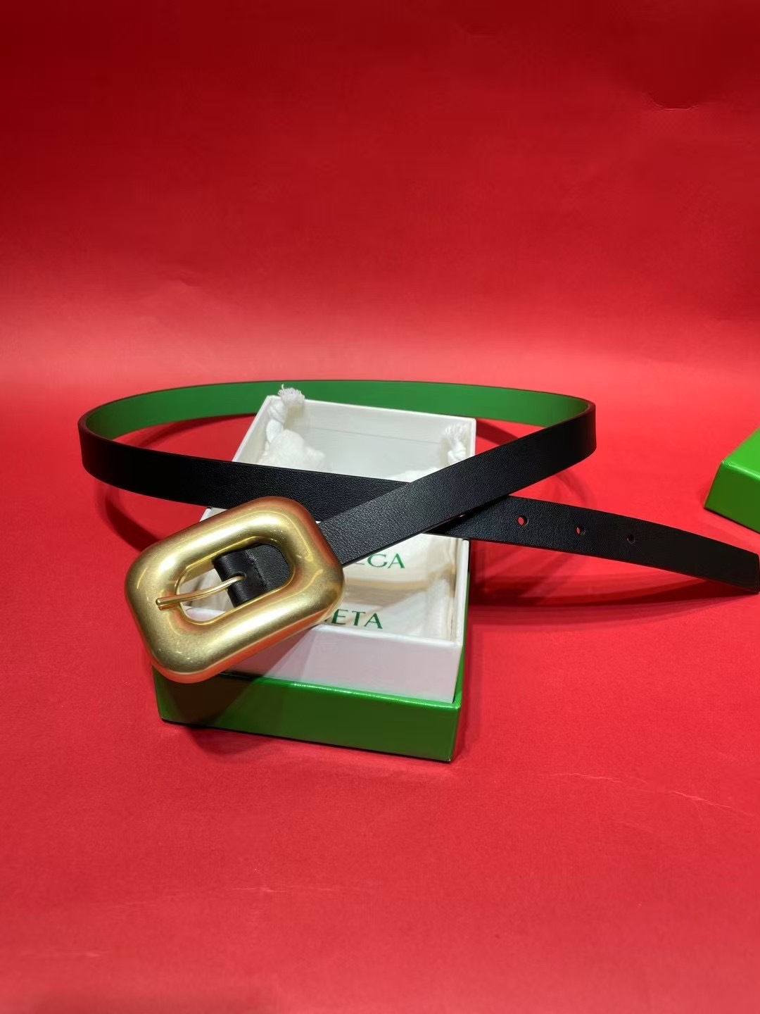 ボッテガ ヴェネタ「Bottega Veneta」 ヴィンテージ ピンバックル ベルト100CM