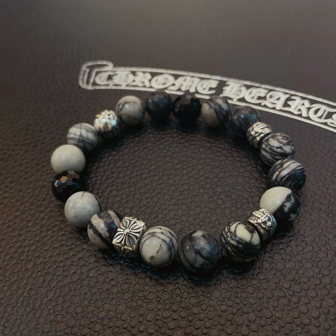 クロムハーツ「Chrome Hearts」ブレスレット - ヴィンテージ＆ロックテイスト ペア用