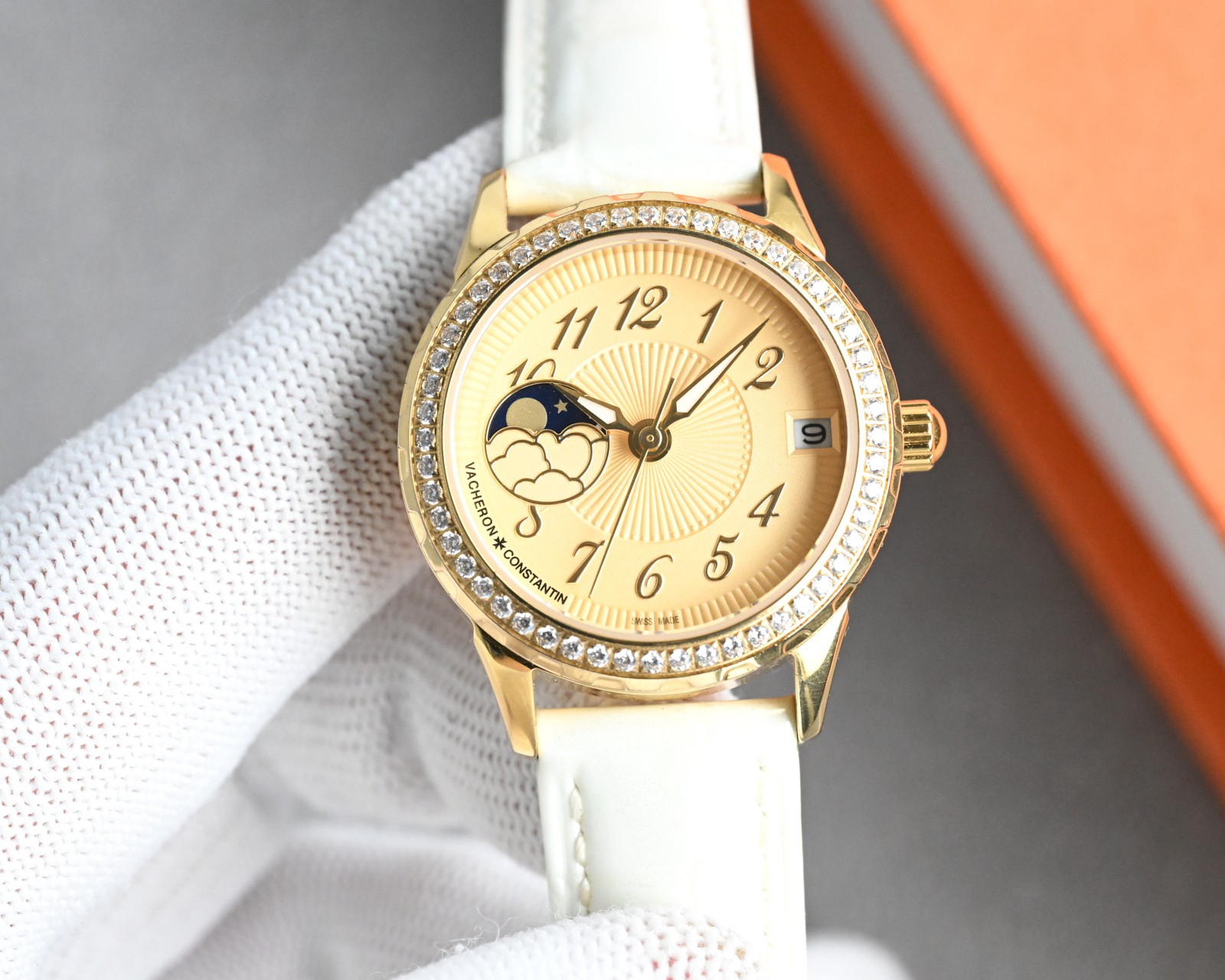 ヴァシュロン・コンスタンタン［Vacheron Constantin］フルール・デュ・ジャルダン レディースジュエリーウォッチ33MM