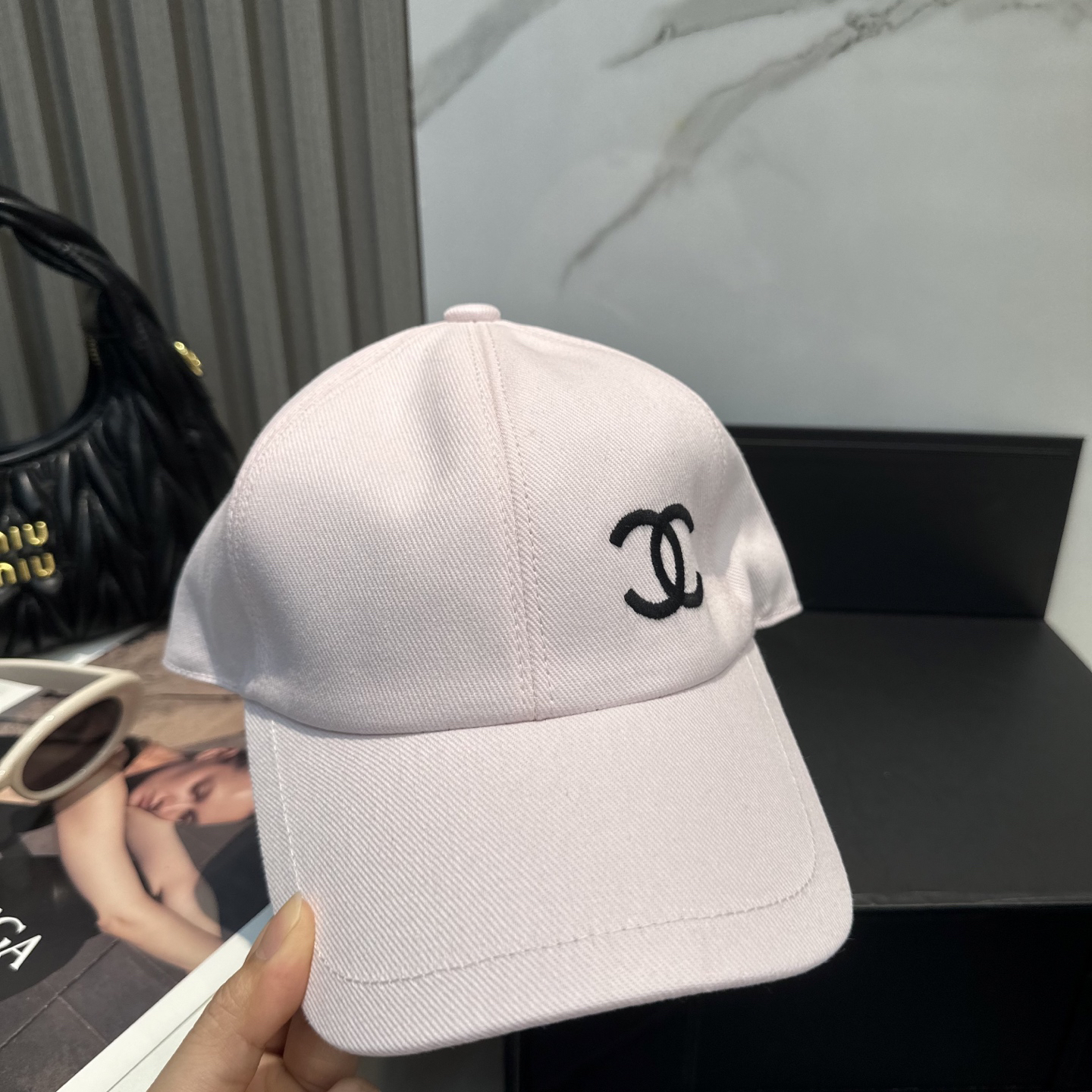 シャネル「Chanel」リバーシブル エンブロイダリー バケットハット