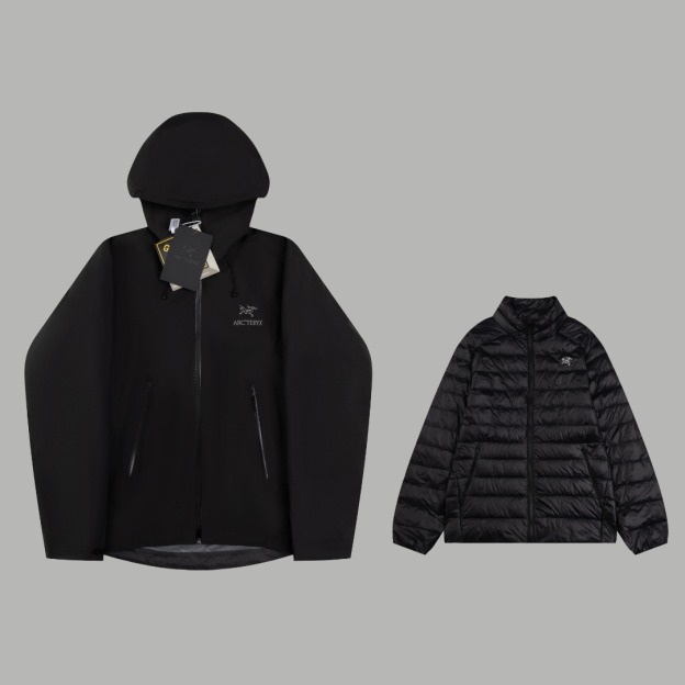 アークテリクス「ARC'TERYX」 ユニセックス フード付きスキーダウンパーカー