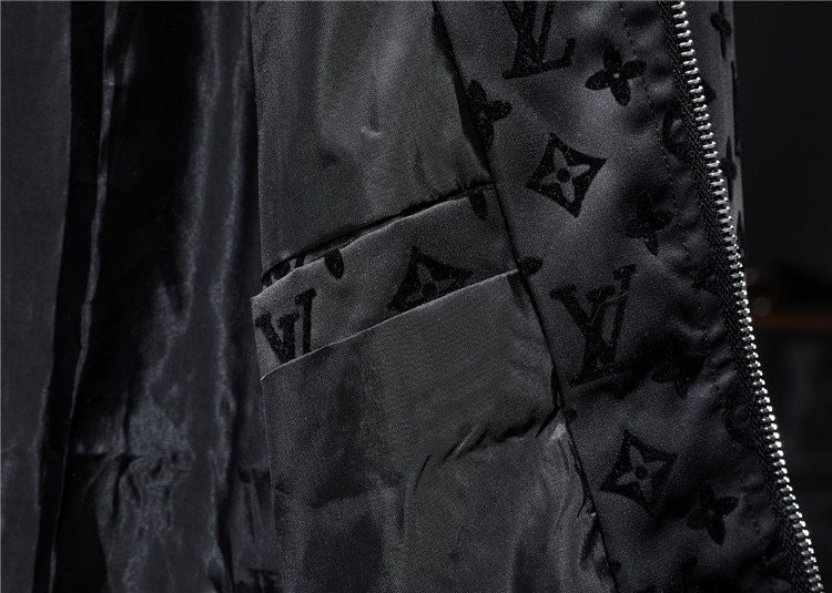 ルイ・ヴィトン「Louis Vuitton」2024秋冬 クラシックロゴ ラウンドネックジャケット メンズアウター