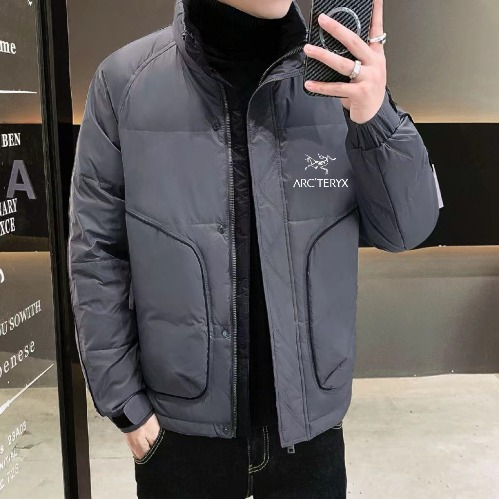 アークテリクス「ARC'TERYX」スタンドカラー ショートダウンジャケット メンズ