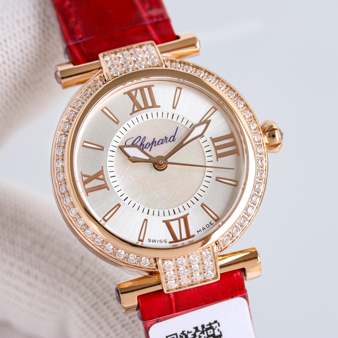 ショパール「Chopard」ハッピーダイヤモンド ジョアイヤリーレディースウォッチ29mm