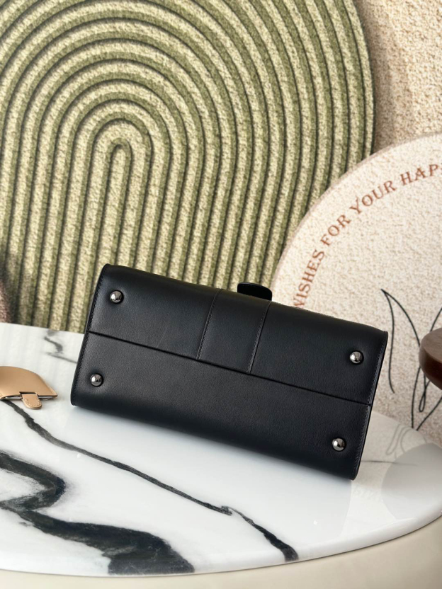 デルヴォー「Delvaux」Brillant Box ダブルリング ハンドバッグ