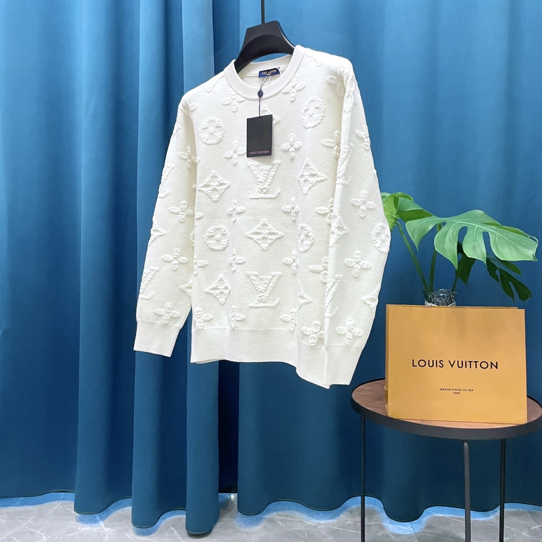 ルイ・ヴィトン「Louis Vuitton」ラウンドネックセーター
