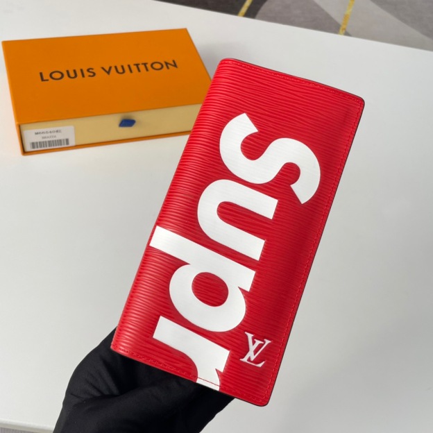 ルイ・ヴィトン「Louis Vuitton」LV x Supreme コラボ ポルトフォイユ･ブラザ