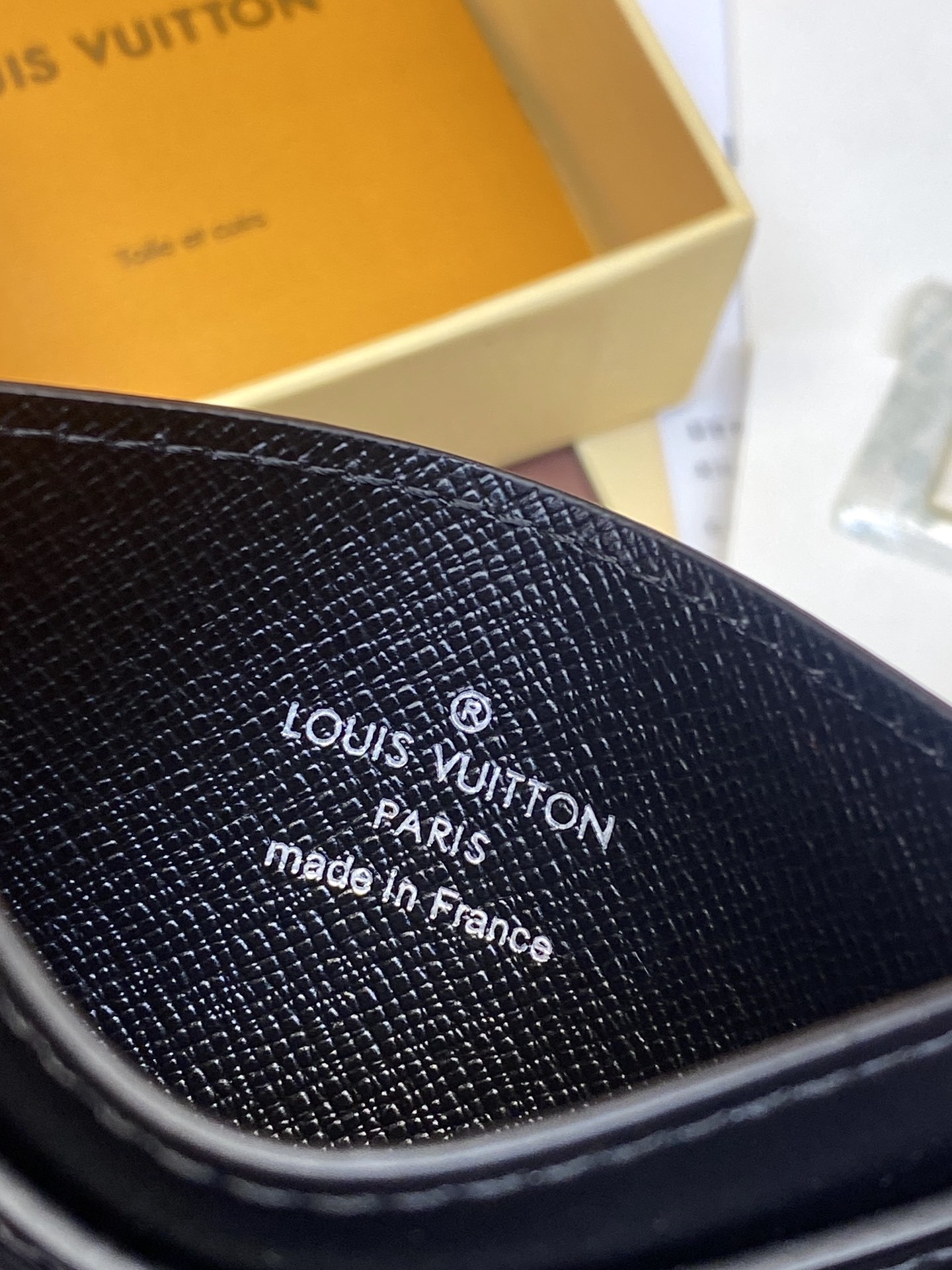 ルイ・ヴィトン「Louis Vuitton」LV x Supreme コラボ レザーカードケース