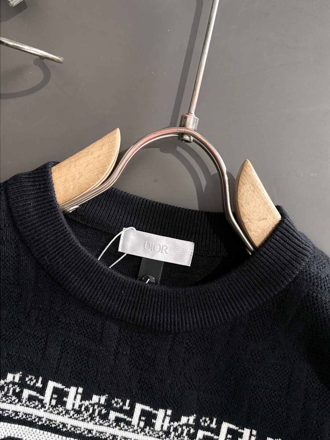 ディオール「Dior」秋冬ウールの丸ネックニットセーター