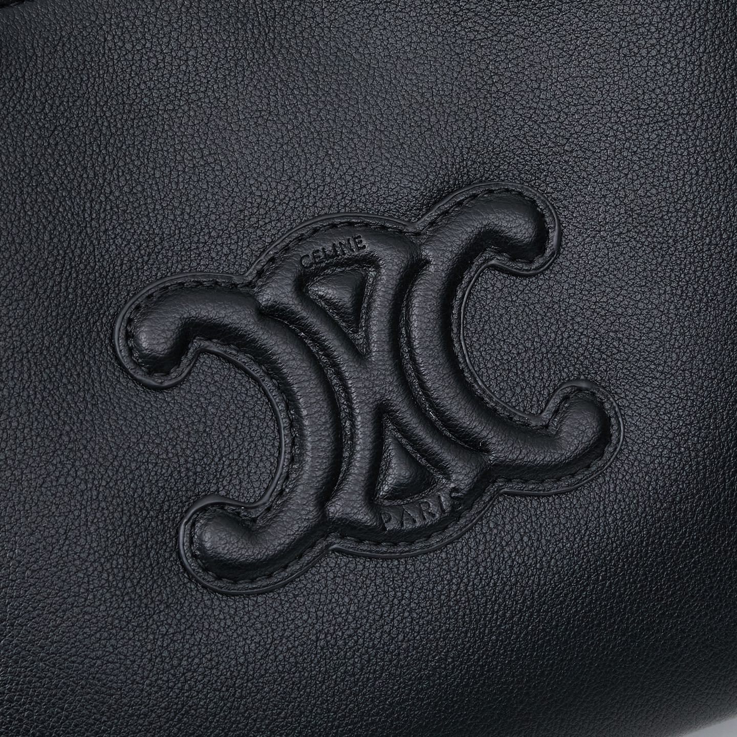 セリーヌ「Celine」TRIOMPHE レザー トートバッグ