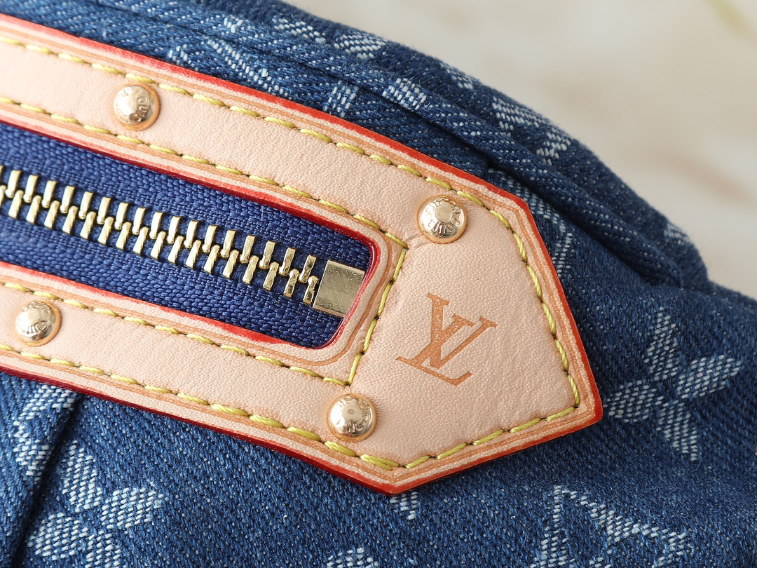 ルイ・ヴィトン「Louis Vuitton」デニムウエストポーチ