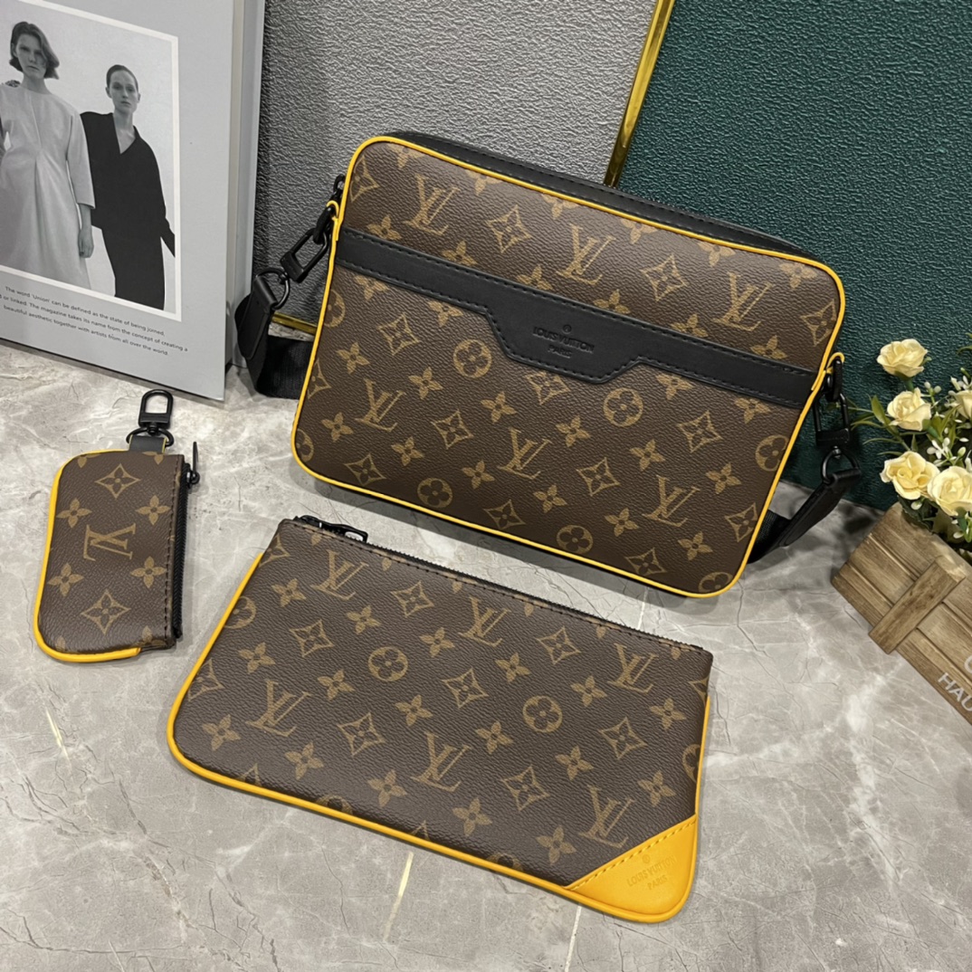 ルイ・ヴィトン「Louis Vuitton」新作 Trio メッセンジャーバッグ