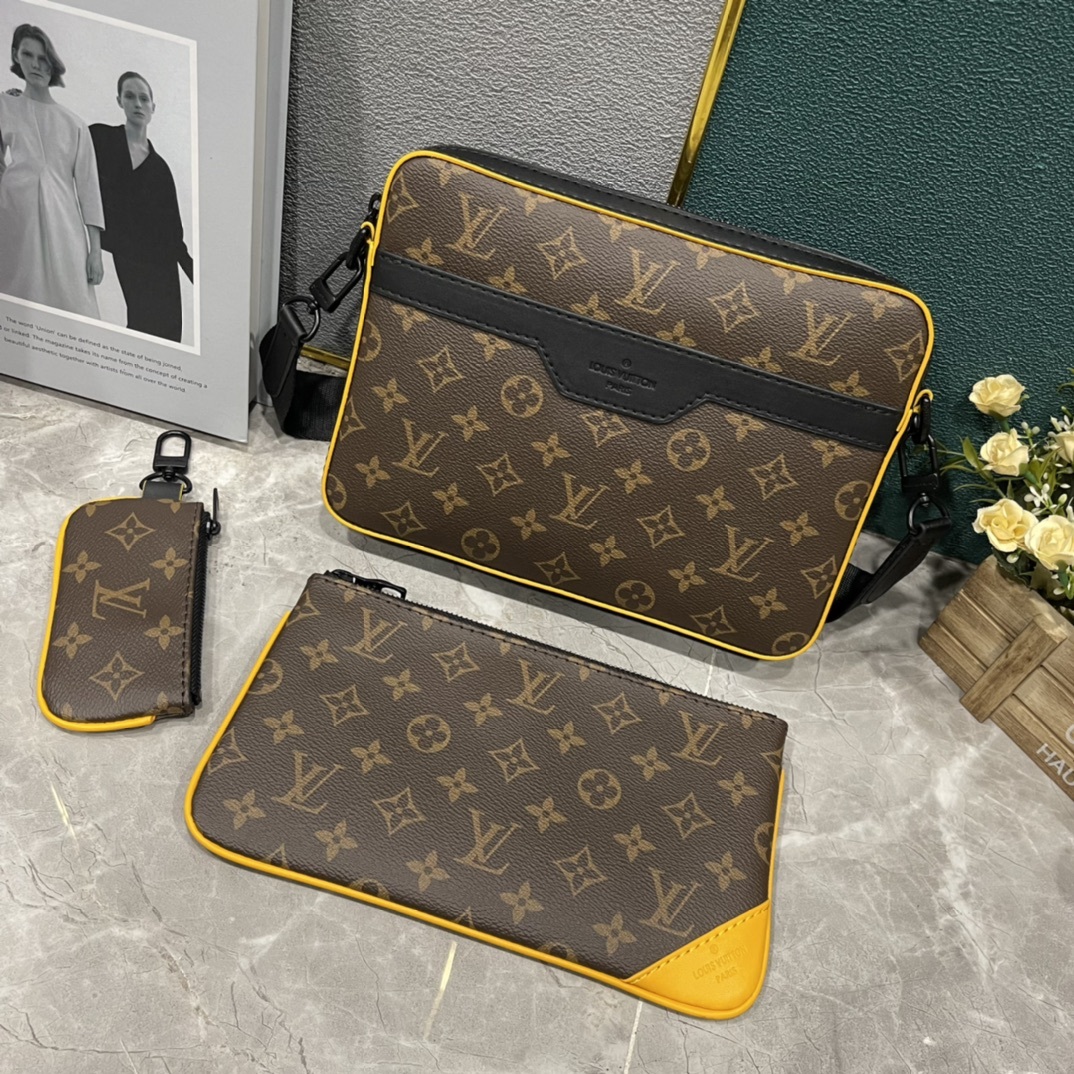 ルイ・ヴィトン「Louis Vuitton」新作 Trio メッセンジャーバッグ