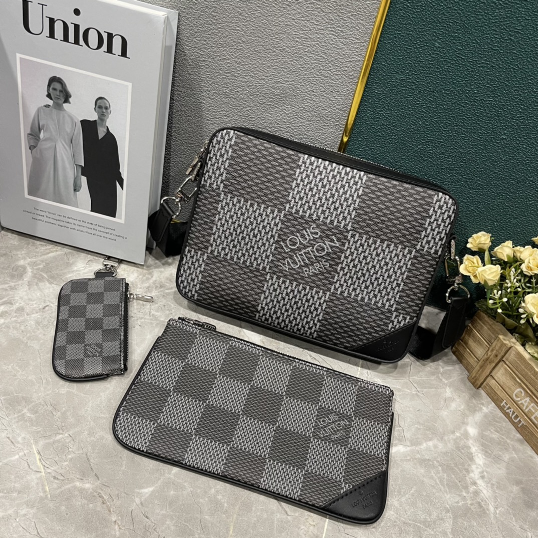 ルイ・ヴィトン「Louis Vuitton」新作 Trio メッセンジャーバッグ