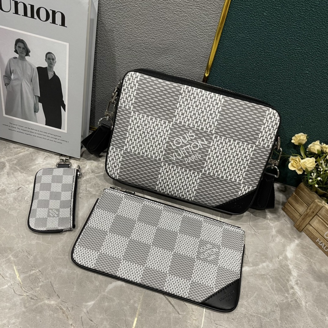 ルイ・ヴィトン「Louis Vuitton」新作 Trio メッセンジャーバッグ