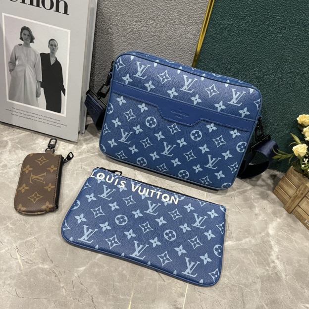 ルイ・ヴィトン「Louis Vuitton」新作 Trio メッセンジャーバッグ