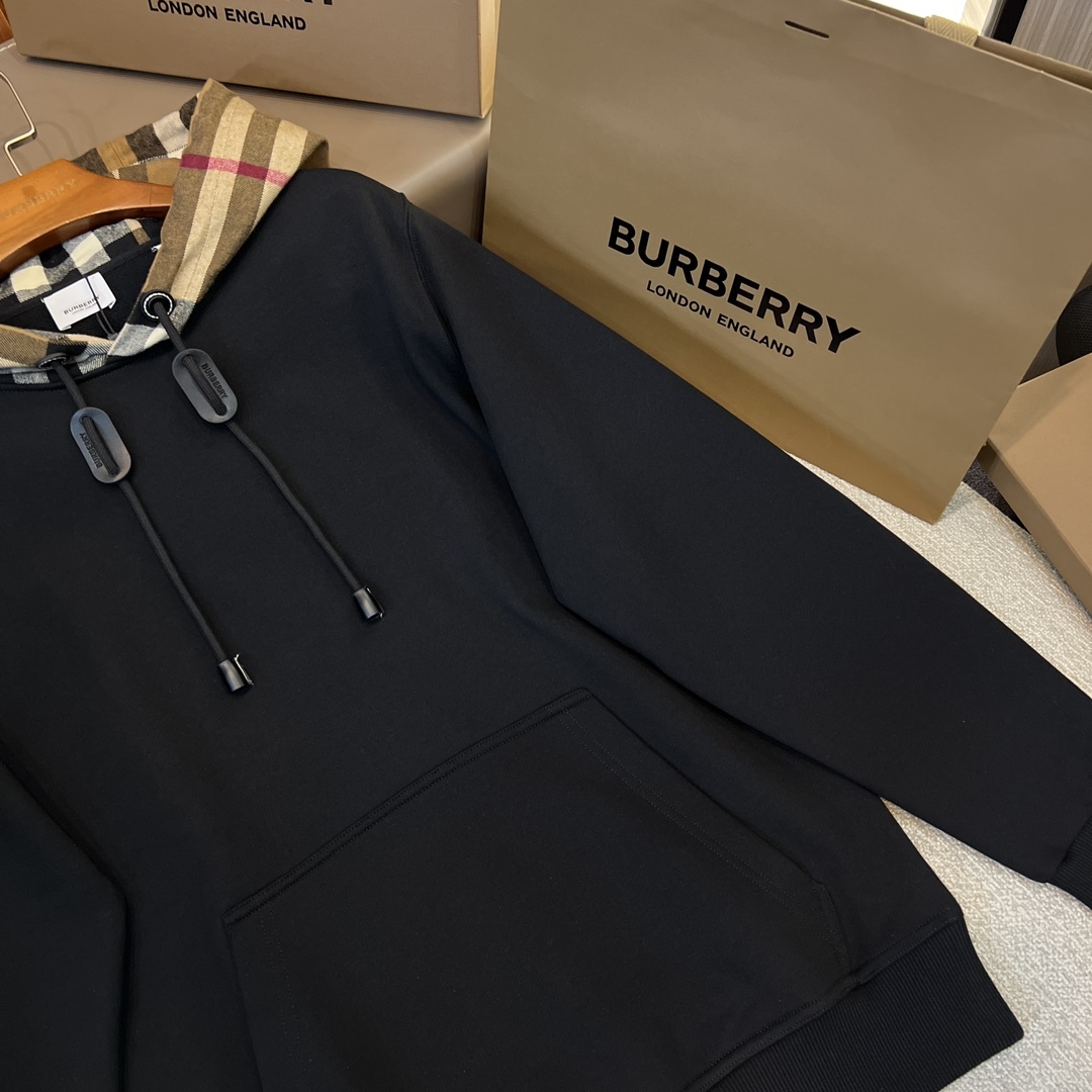 バーバリー［Burberry］Logo-Embroidered綿トレーナー