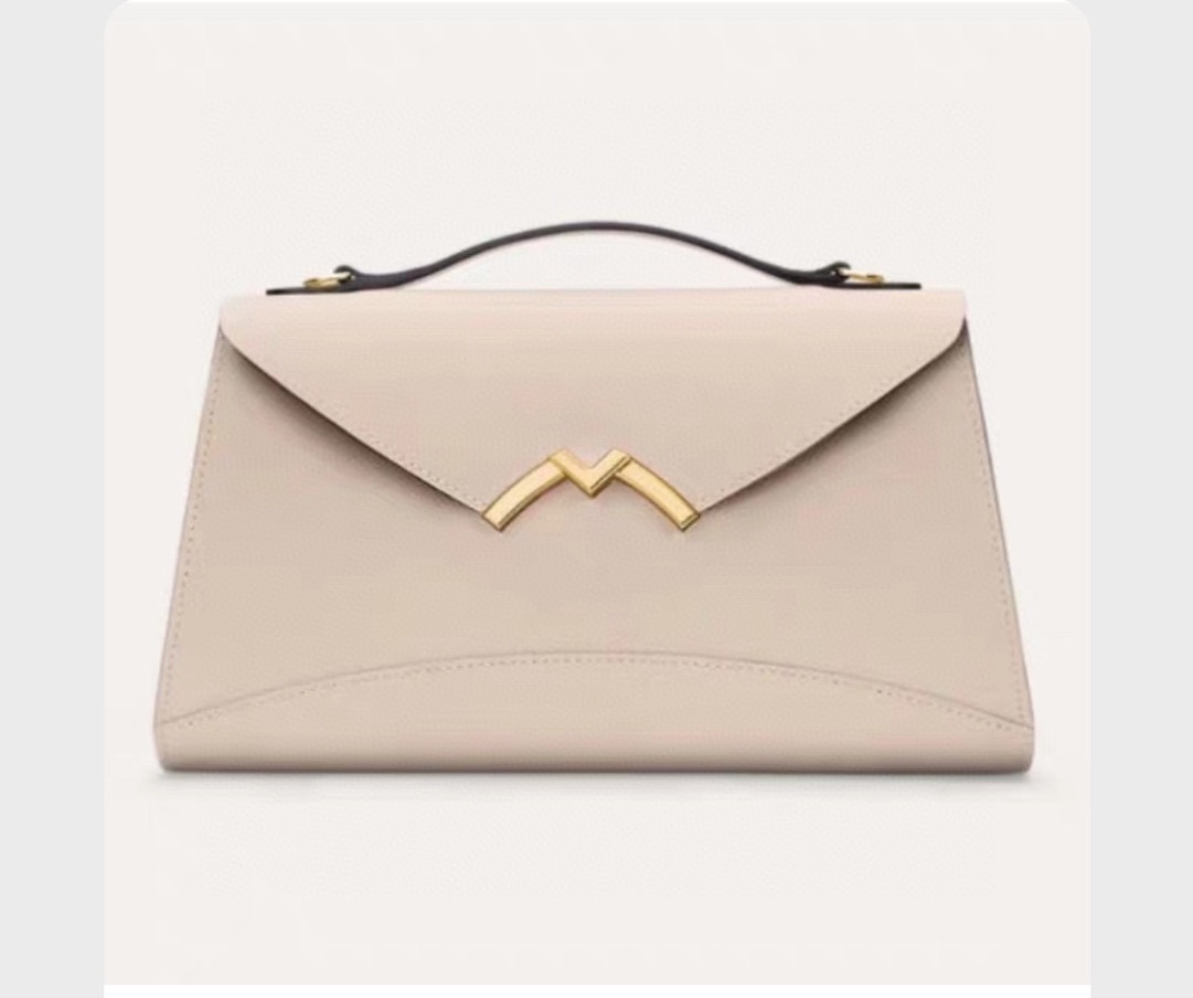 モイナ「Moynat」Réjane レザートートバッグ