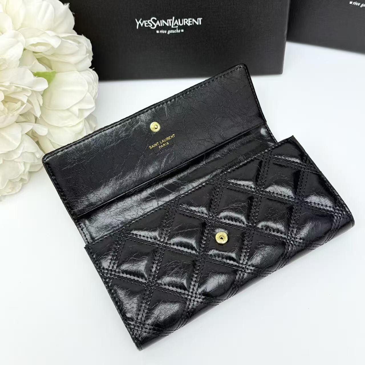 サンローラン「Saint Laurent」フラップウォレット