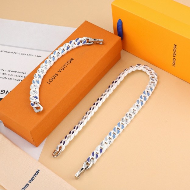 ルイ・ヴィトン「LV セラミックネックレス」ネックレス