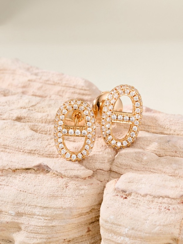 エルメス イヤリング、卓越した職人技の輝き