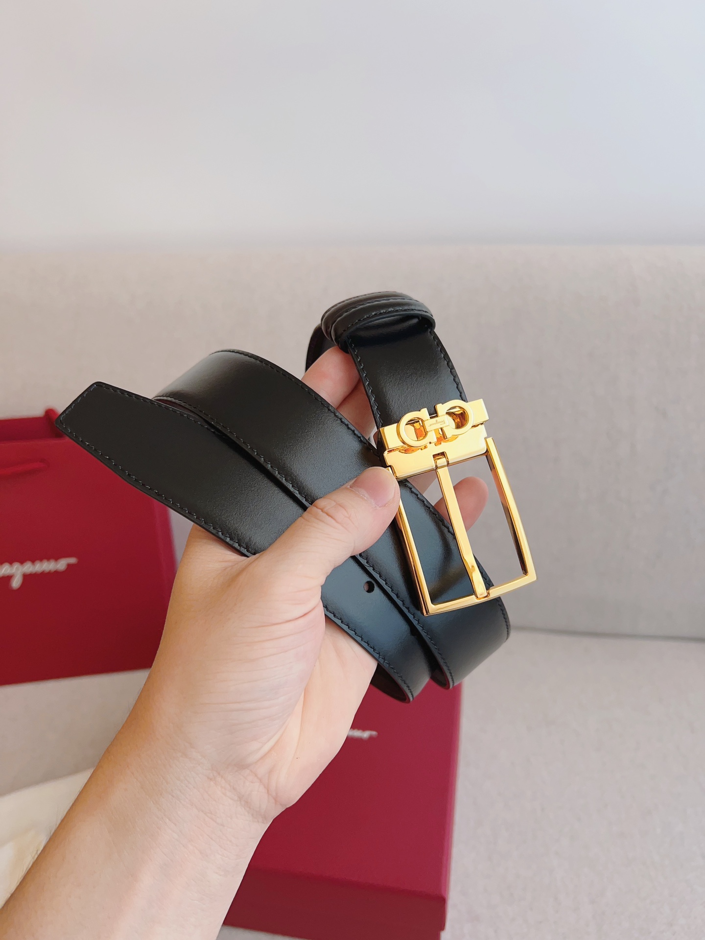 フェラガモ「Ferragamo」リバーシブルベルト