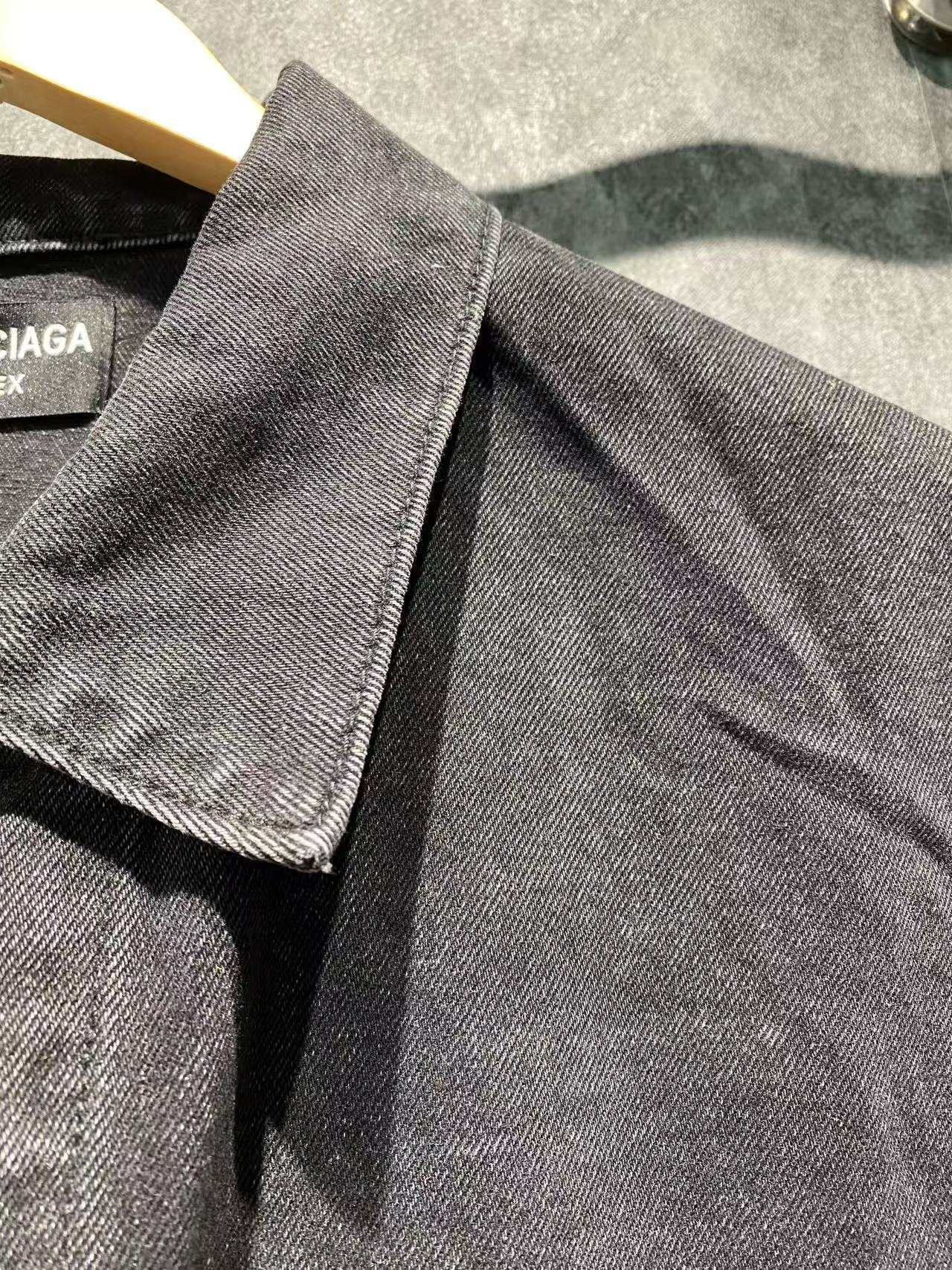 バレンシアガ「Balenciaga」デニムジャケット クラシック リデザイン
