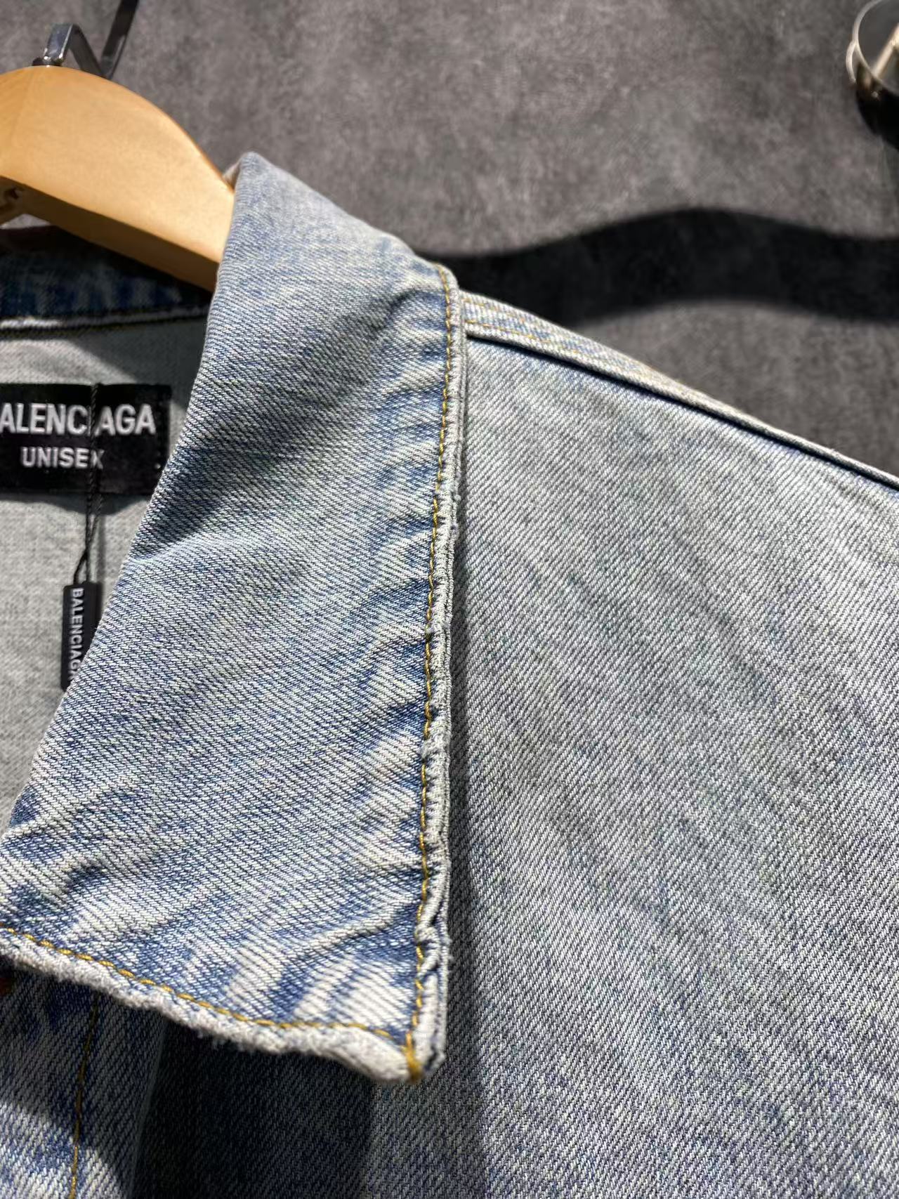 バレンシアガ「Balenciaga」デニムジャケット クラシック リデザイン