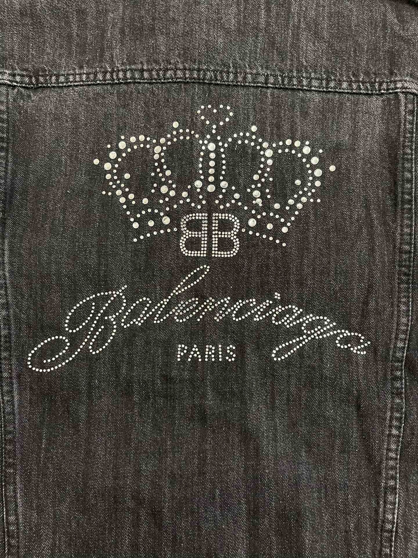 バレンシアガ「Balenciaga」デニムジャケット クラシック リデザイン