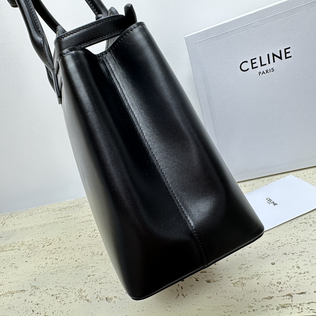 セリーヌ「Celine」CONTI 柔软牛皮革ハンドバッグ