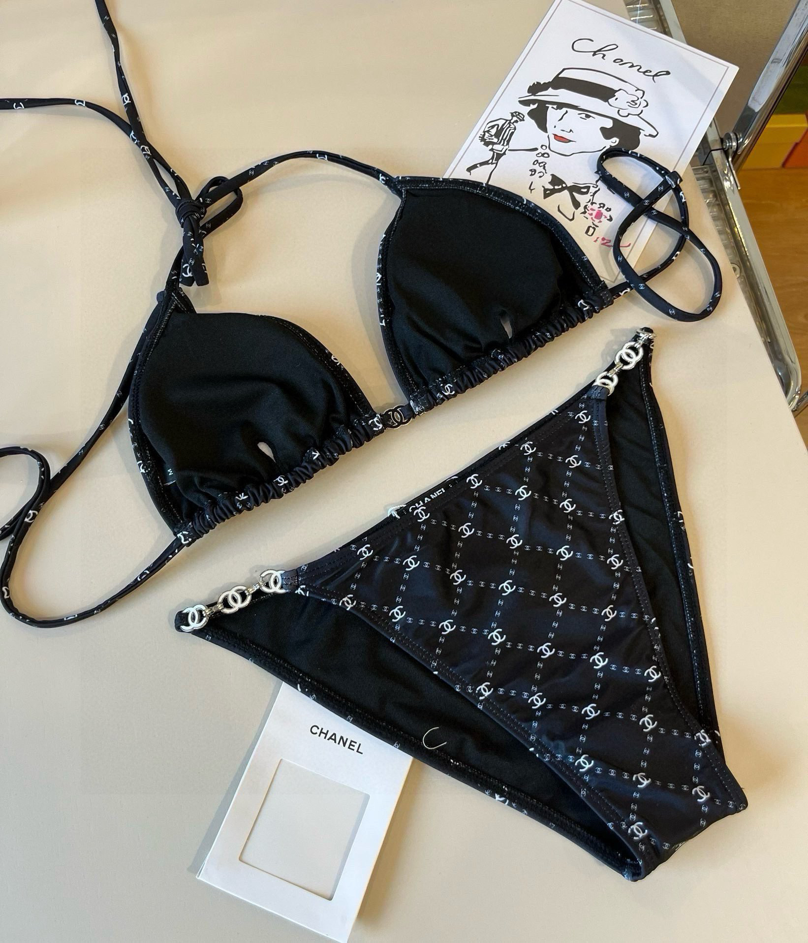 シャネル「Chanel」セパレート水着「2025夏季限定・人気プレミアムスイム登場！」