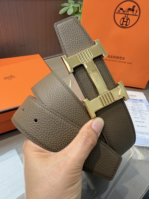 【限定入荷】Hermès フレンチ紳士ベルト「全長約 100cm」