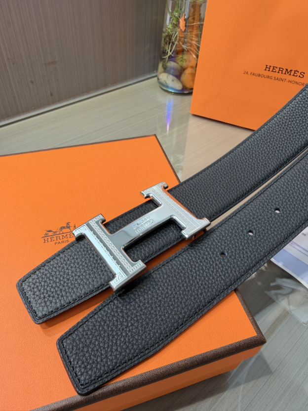 【限定入荷】Hermès フレンチ紳士ベルト「全長約 100cm」