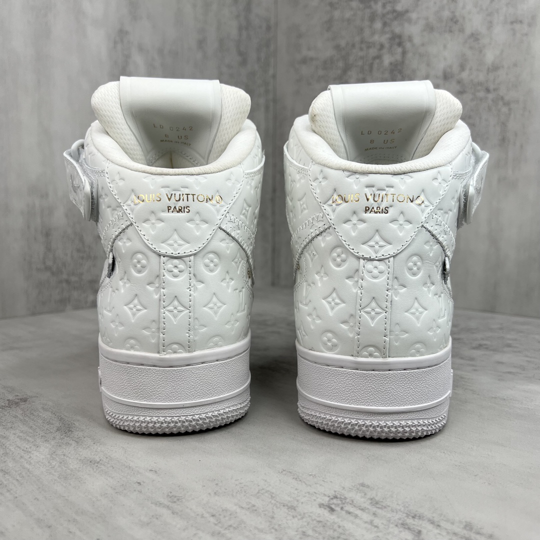 「コラボモデル」Louis Vuitton x Off-White x Nike Air Force 1 High スニーカー