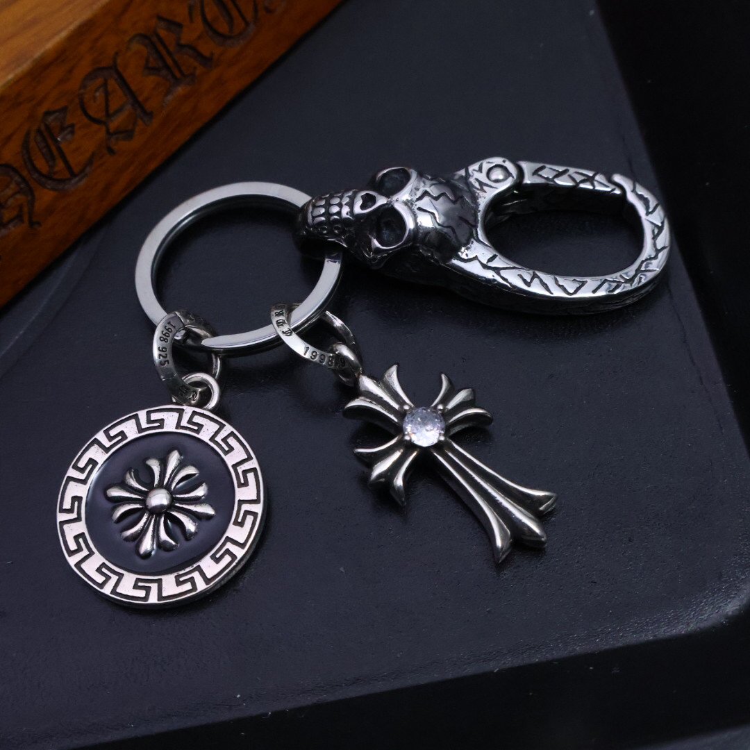 クロムハーツ「Chrome Hearts」キーホルダー＆バッグチャーム - トレンドシンボル