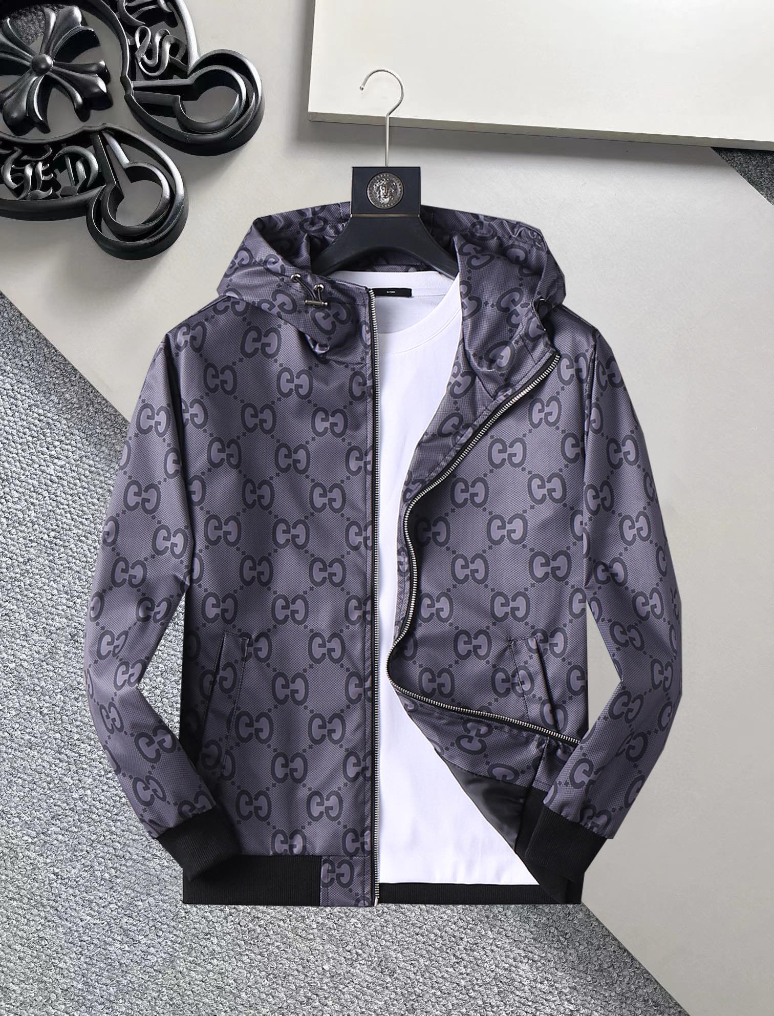 グッチ「Gucci 」秋冬新作メンズフード付きジャケット