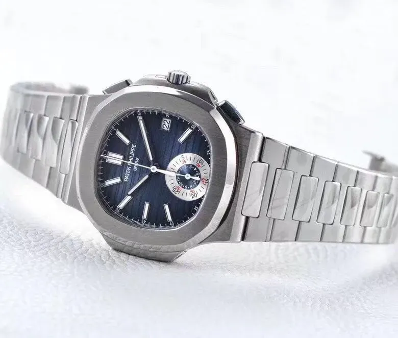 パテック フィリップ「Patek Philippe」ノーチラス 5980 クロノグラフ メンズウォッチ41MM