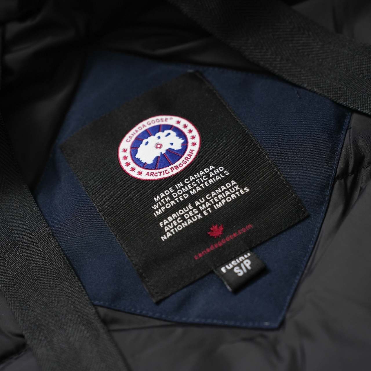 カナダグース フード付きファー付きダウンジャケット 男女兼用