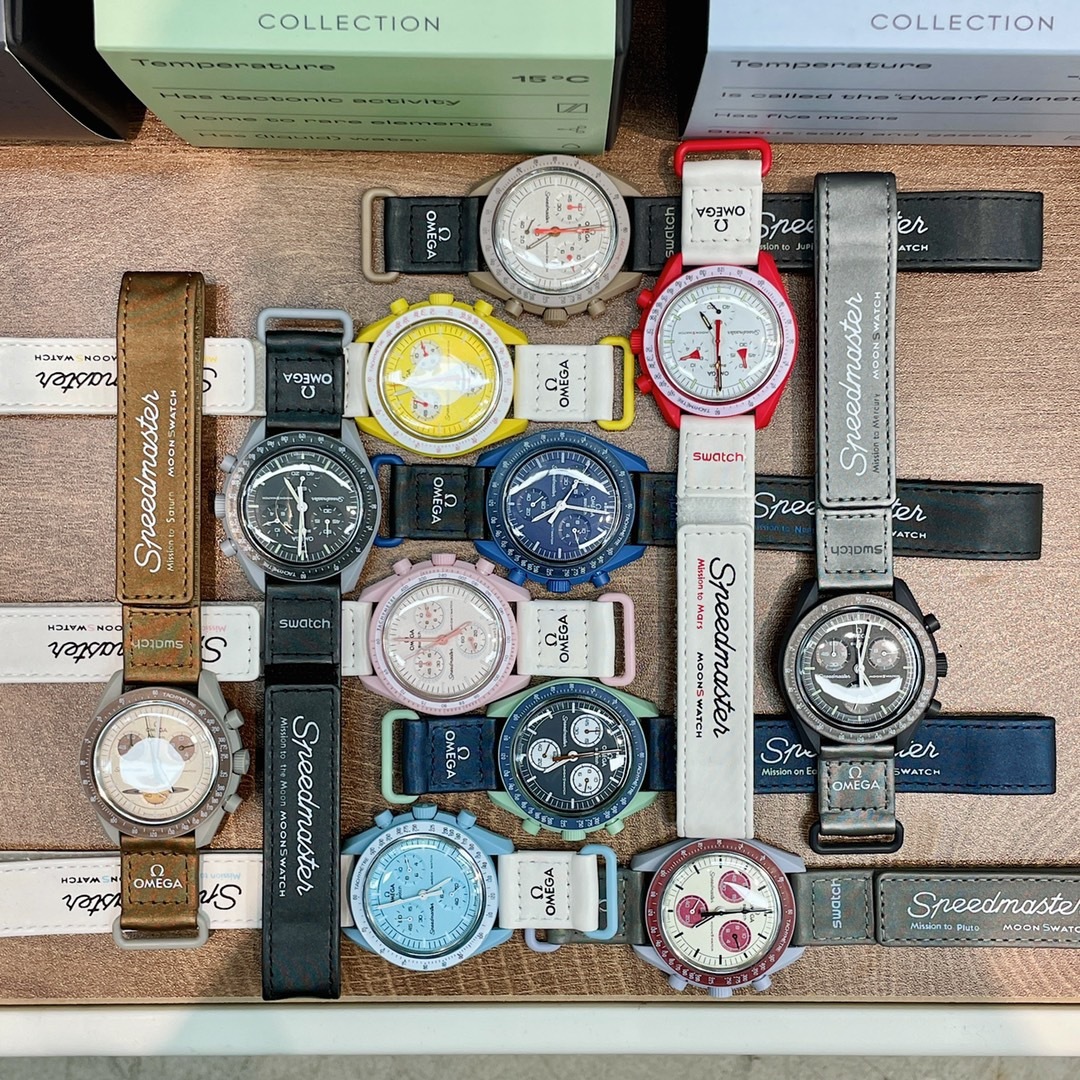 「Swatch x Omega」Bioceramic MoonSwatchコレクション 42MM -11色
