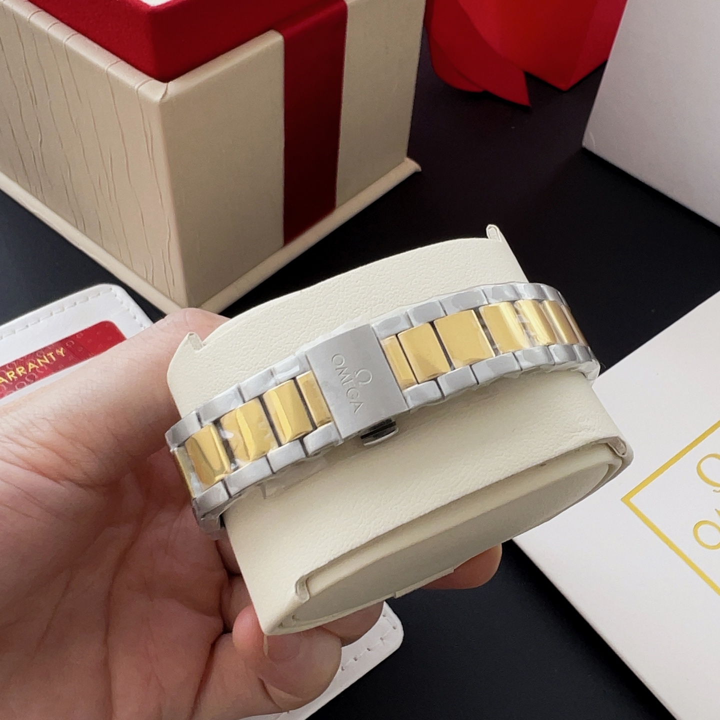 オメガ「Omega」アクアテラ 34mm マスタークロノメーター