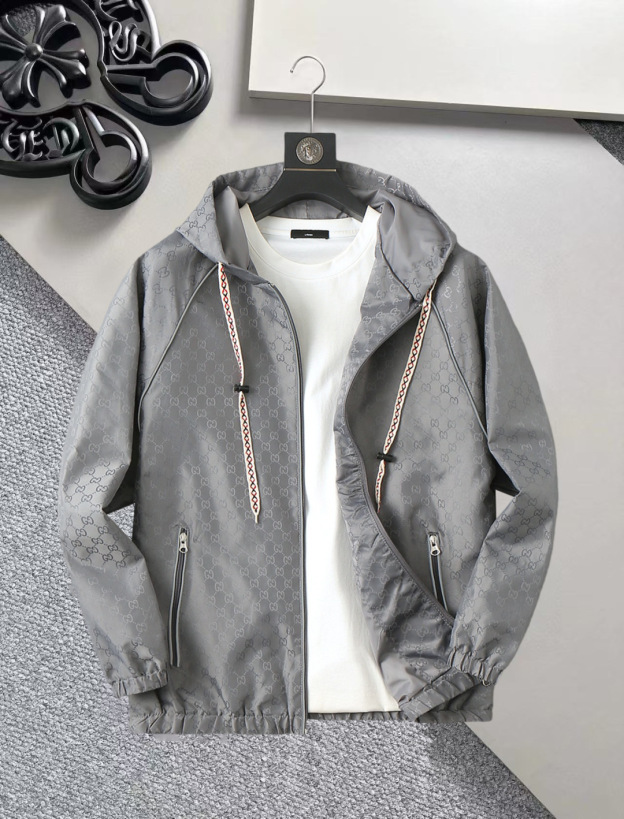 グッチ「Gucci 」秋冬新作メンズフード付きジャケット