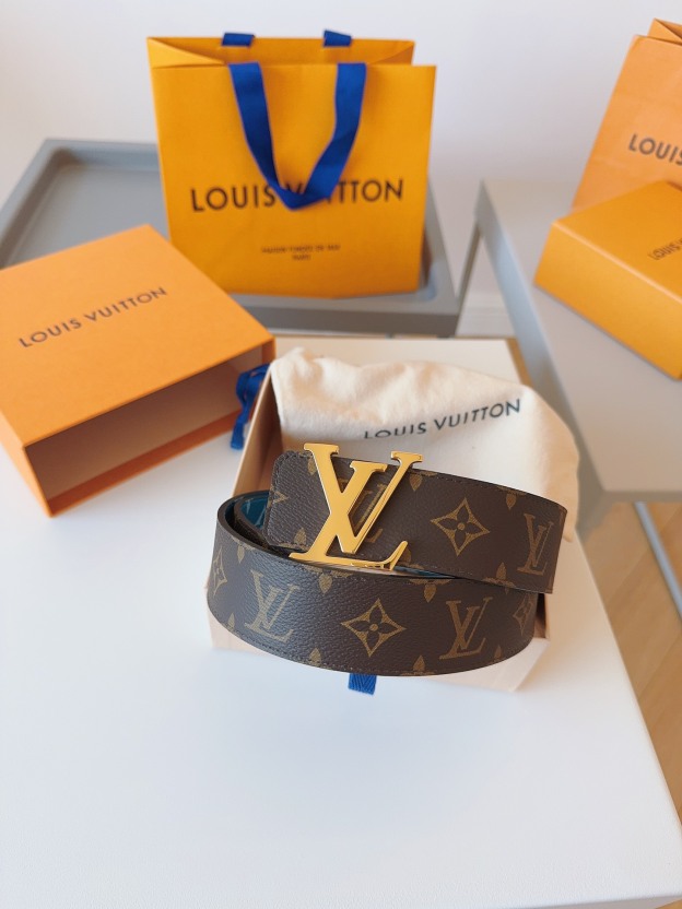 ルイ・ヴィトン「Louis Vuitton」ベルト･LV イニシャル 40MM