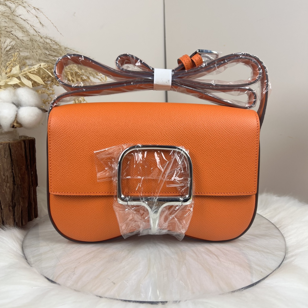 【厳選新入荷】エルメス Della Cavalleria Elan サドル金具クロスボディバッグ「乗馬モチーフ本革ショルダー」