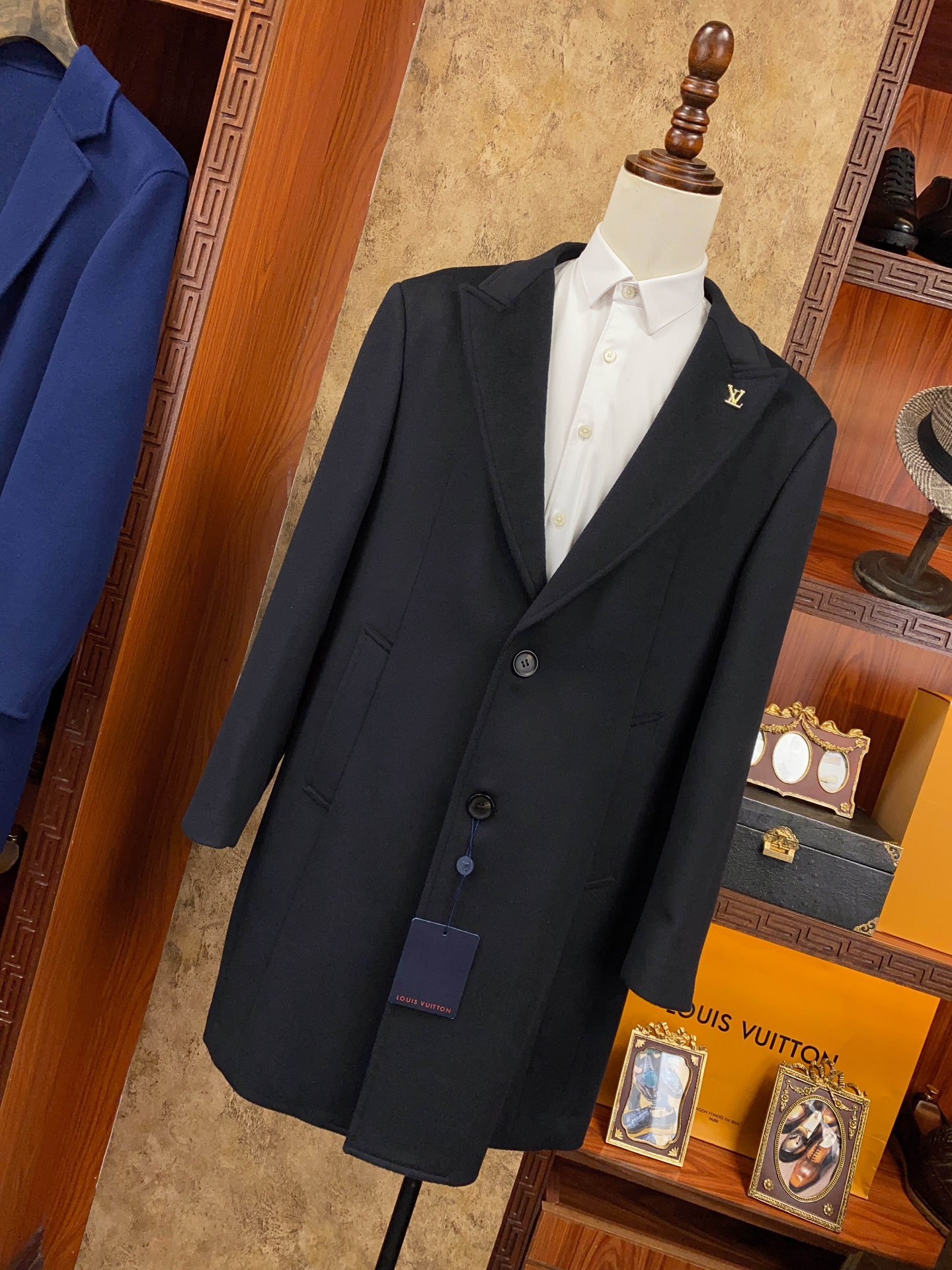 ルイ・ヴィトン「Louis Vuitton」秋冬 ロングコート